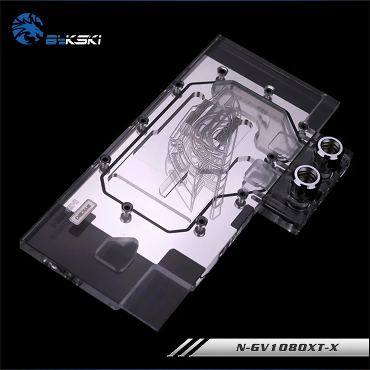 Bykski водный блок подходит для Gigabyte GTX1080/1070 XTREME GAMING, AORUS GTX 1070TI 8G, медный ридиатор водяного охлаждения, N-GV1080XT-X