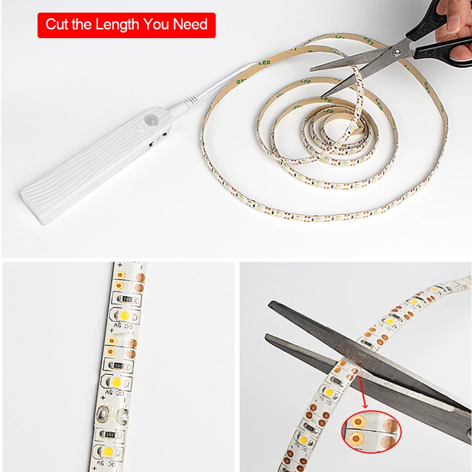 PIR датчик движения светодиодные полосы шлем для сварки водонепроницаемая