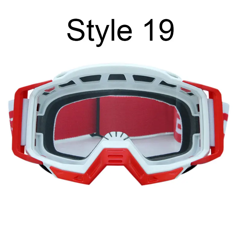 Goggles Glasses 19 Nuoxintr MX очки для мотокросса шлем мотоциклетные очки маска ATV Dirt Bike мото Лыжный спорт на открытом воздухе гоночный скутер - Цвет: Goggles Glasses 19