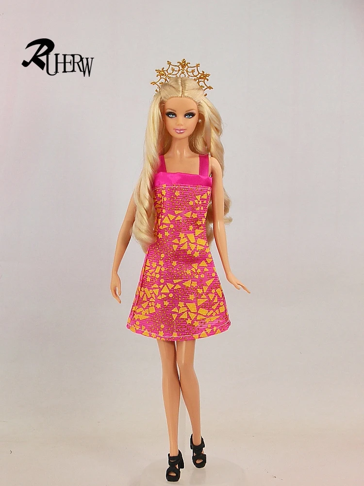 5 шт./партия Джинсовая юбка для куклы Барби|dress for barbie|dress barbie dollfor |
