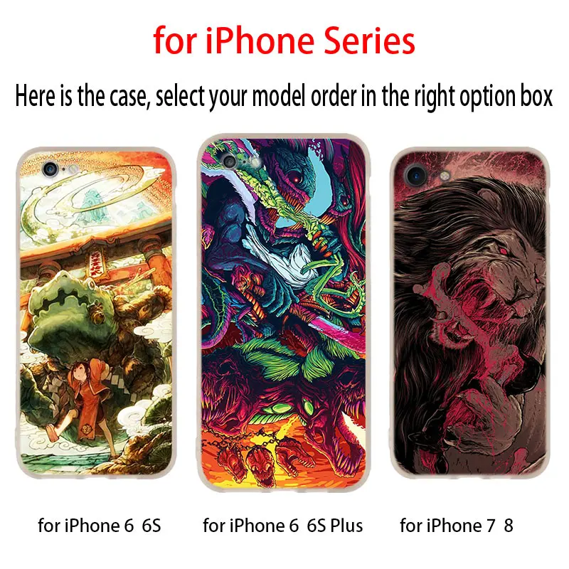 Мягкий чехол для iPhone 11 12 Pro X XS Max XR iphone 8 7 6 Plus 5 5s SE Hyper Beast Csgo лидер продаж модный