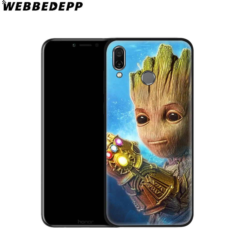Guardians for Galaxy Groot Soft Case Huawei Mate Honor 20 6A 7A 7C 7X 8 9 9X 10 View Lite Pro 30 |