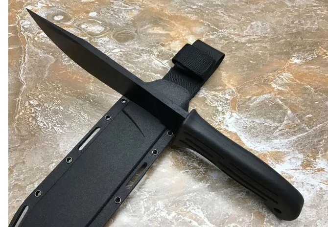 Новейший MPK A2 тактический нож с фиксированным лезвием D2 лезвие резиновой ручкой