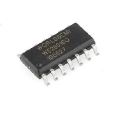 10 шт. WS2801SO WS2801 3-канальный постоянный ток Светодиодный драйвер с