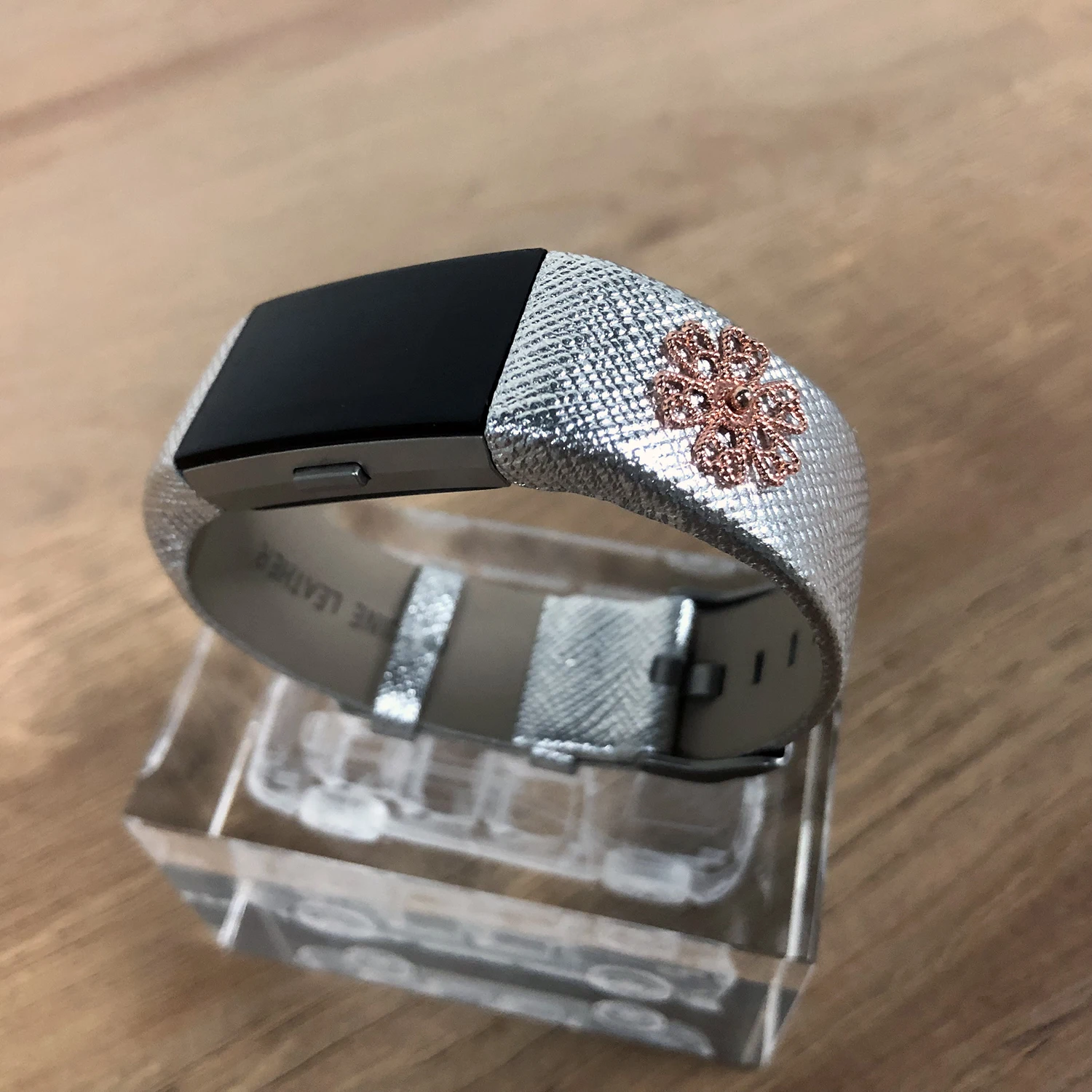 Браслет ручной работы из натуральной кожи для Fitbit Charge 2 роскошный мягкий