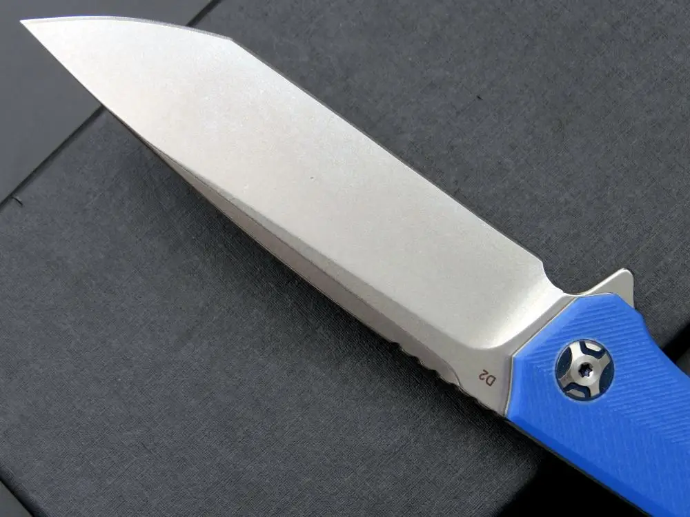 Eafengrow CH3507 58-60HRC D2 лезвие G10 Ручка EDC Складной нож инструмент для выживания кемпинга