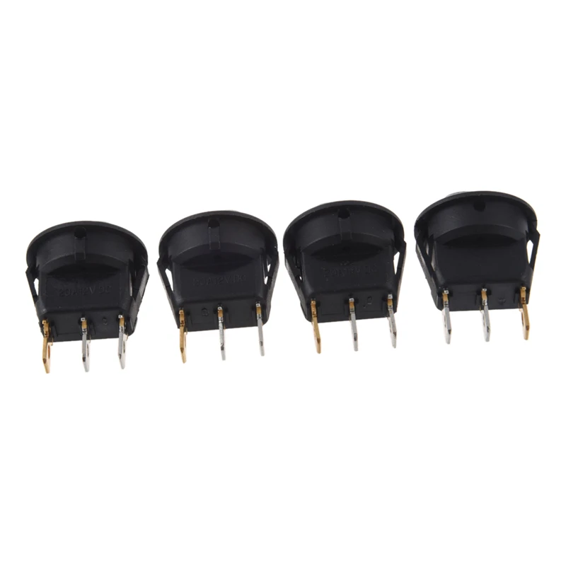 GTBL 20X Rocker Switch With Bipolar ON OFF LED Multicolor 3 Pins | Обустройство дома
