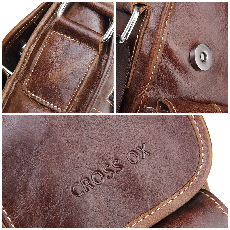 CROSS OX 2016 Новое поступление Мужские сумки на ремне ранец Из натуральной кожи