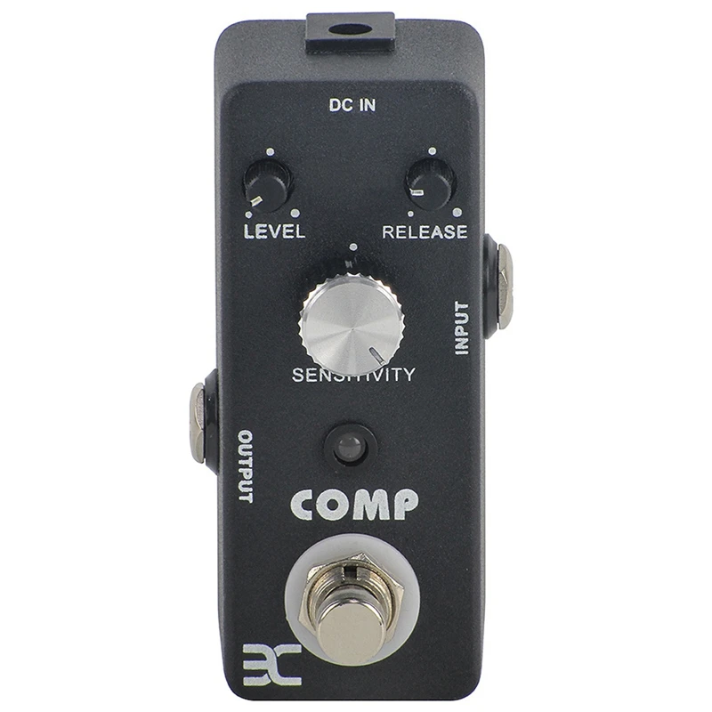 Eno Ex Compressor Comp педаль с эффектом гитары настоящий Обход для электрической черный