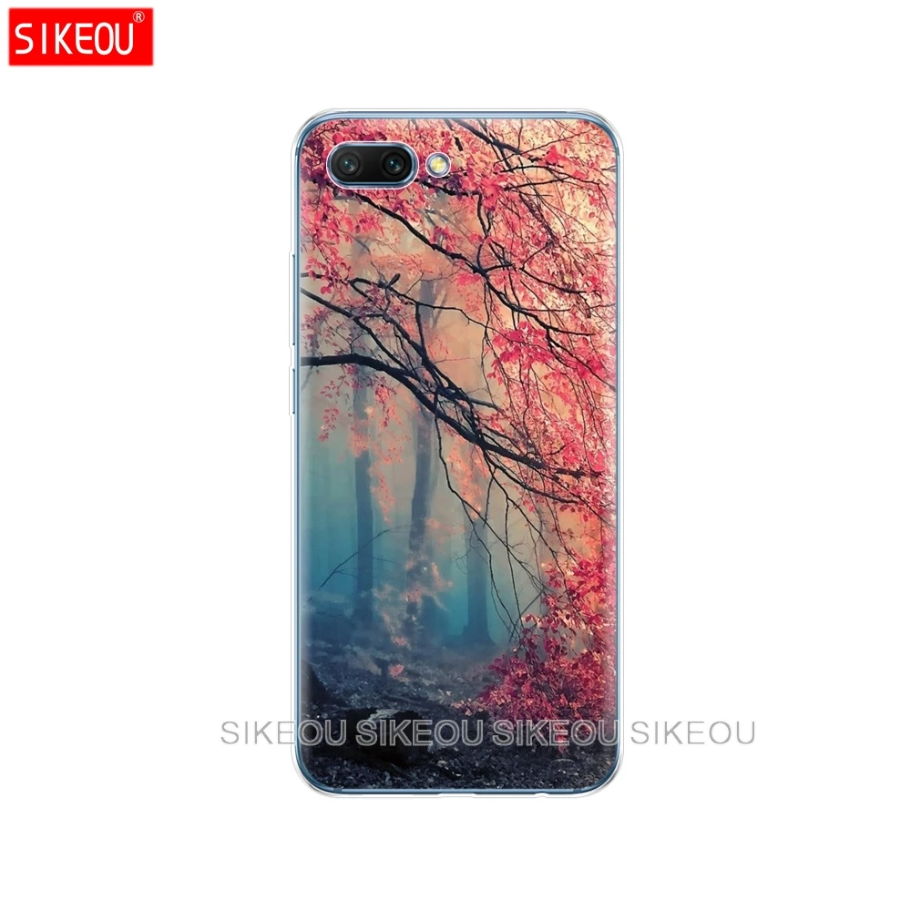 Силиконовый чехол для huawei honor 10, чехол, мягкий ТПУ, задняя крышка, 3D чехол для телефона, для honor 10, чехол, Coque Etui, полная защита 360 - Цвет: 10496