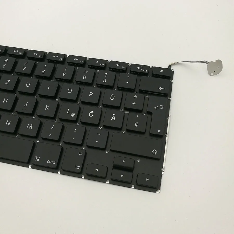 Ноутбук GR с немецкой клавиатурой для Macbook Pro 15 дюймов A1286 2009 2010 2011 2012 Новинка
