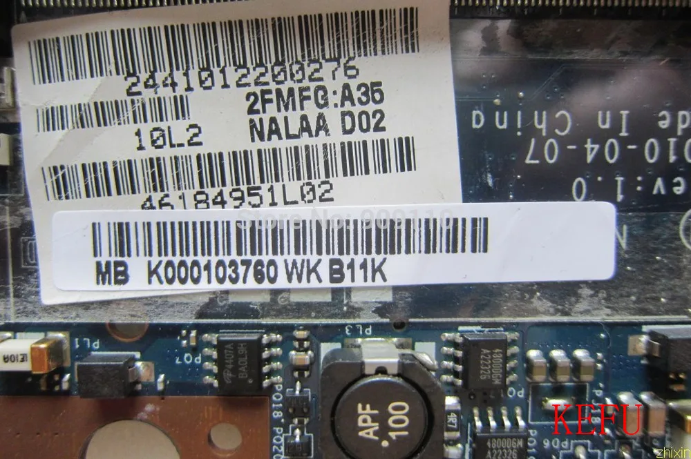 L670 L675 неинтегрированная материнская плата DDR3 HM55 для ноутбука Toshiba Satellite L670 L675 K000103760 NALAA, LA-6042P