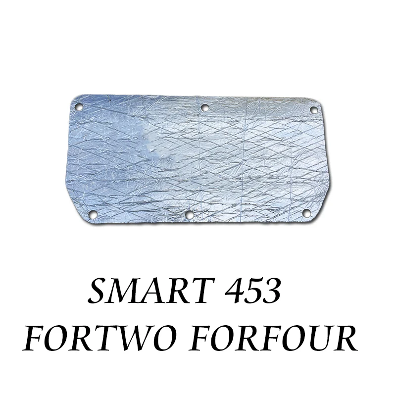 FORTWO FORFOUR 453 Для Smart 451 Smart 453 автомобильный стекловолокно звукоизоляция изоляция изолирующая Закрытая клетка пена автомобиль капот двигатель межсетевой экран тепловой коврик - Название цвета: FORTWO FORFOUR 453