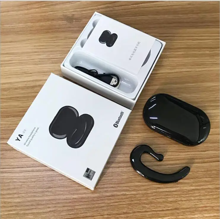 2019 костная проводимость Bluetooth гарнитура наушники Hands free мини беспроводные