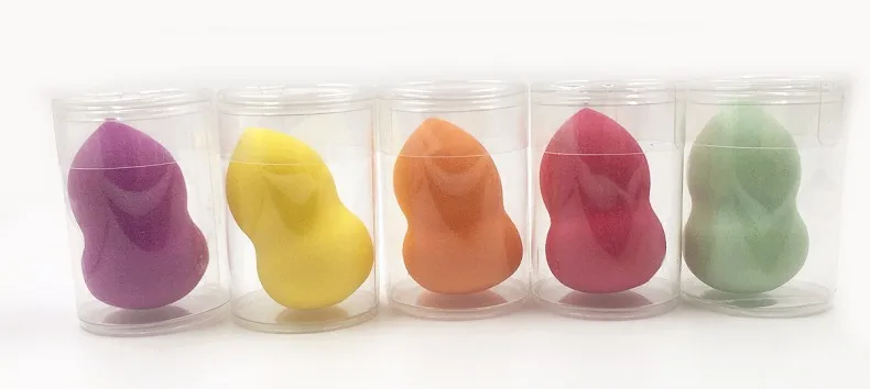 Губка для лица Konjac Sponge Тыква пуховкой макияж губка Фонд поставки-не-латексной основе спонж для макияжа профессиональный яйцо спонжикик для макияжа