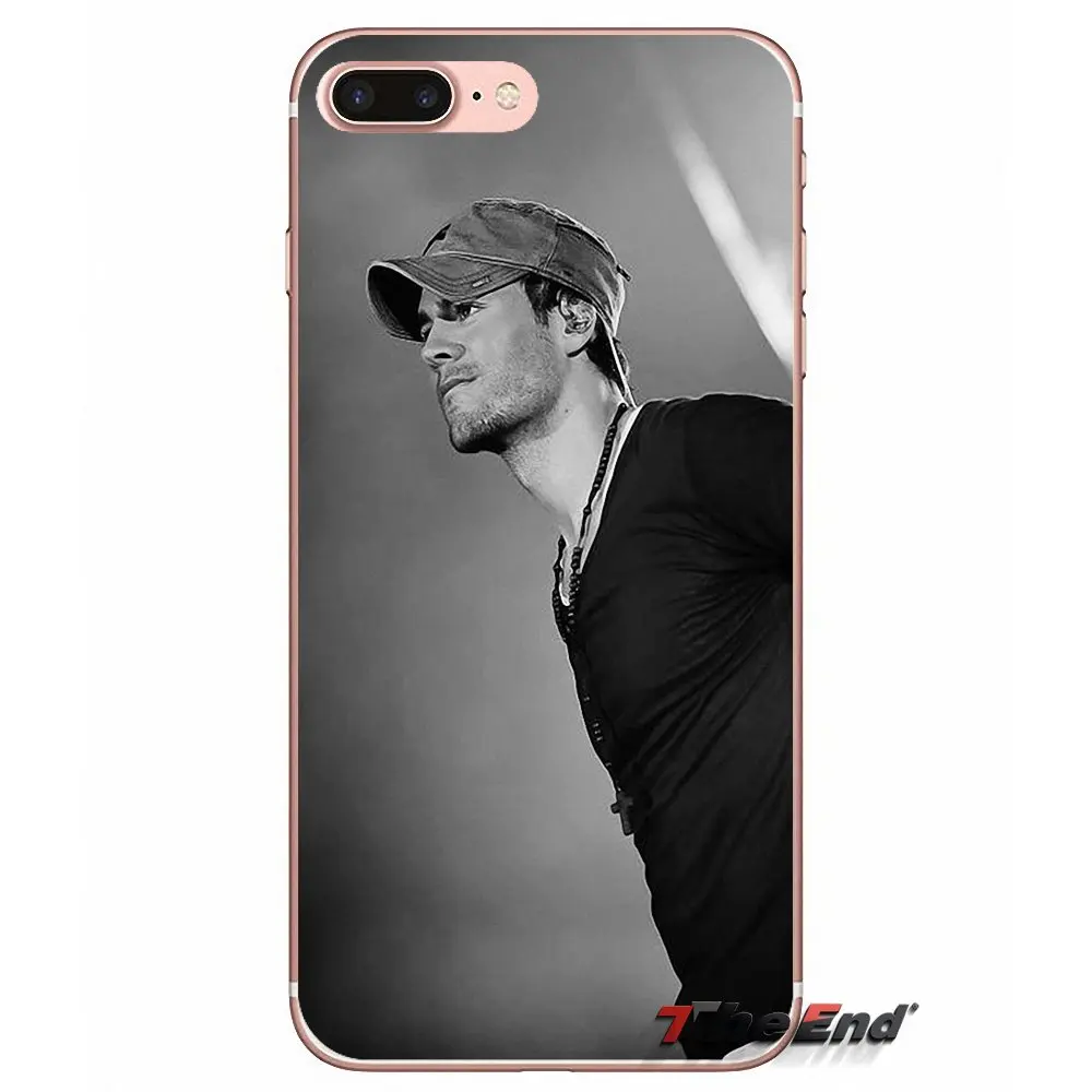 Чехлы из ТПУ Singer Enrique Iglesias Pop star для iPhone X 4 4S 5 5S 5C SE 6 6S 7 8 Plus Samsung Galaxy J1 J3 J5 J7 A3 A5 2016