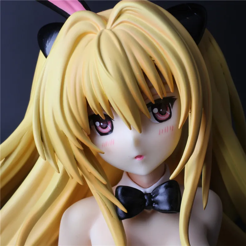 Аниме сексуальные взрослые экшн фигурки To Love Ru Золотая темнота голые чулки Банни