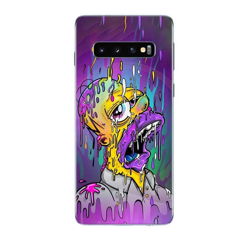 Силиконовый чехол для Samsung S9 S8 A6 A8 J4 J6 Plus + A7 A9 J8 2018 S6 S7 Edge Note 10 Pro 9 8 |