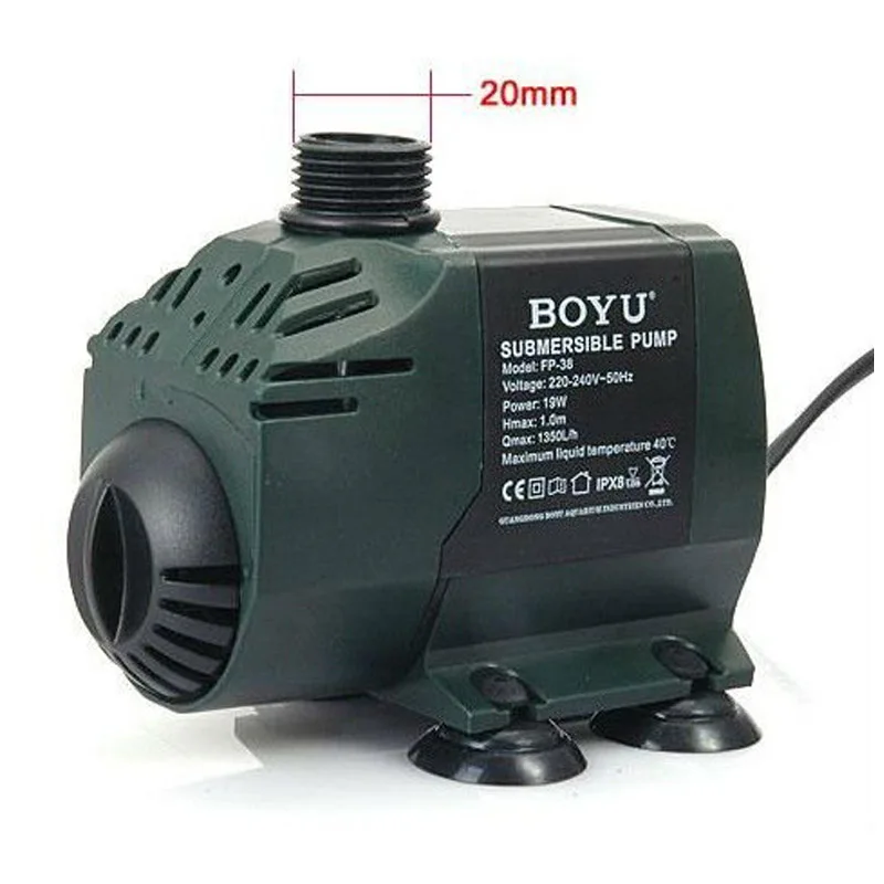 Boyu 19W 1350L Многофункциональный погружной насос для аквариума|pump for|submersible pump for