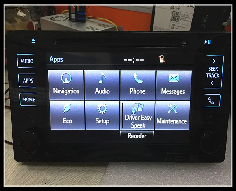 Новый оригинальный автомобильный DVD Навигационный радиоприемник Toyota Senna 86100 08062
