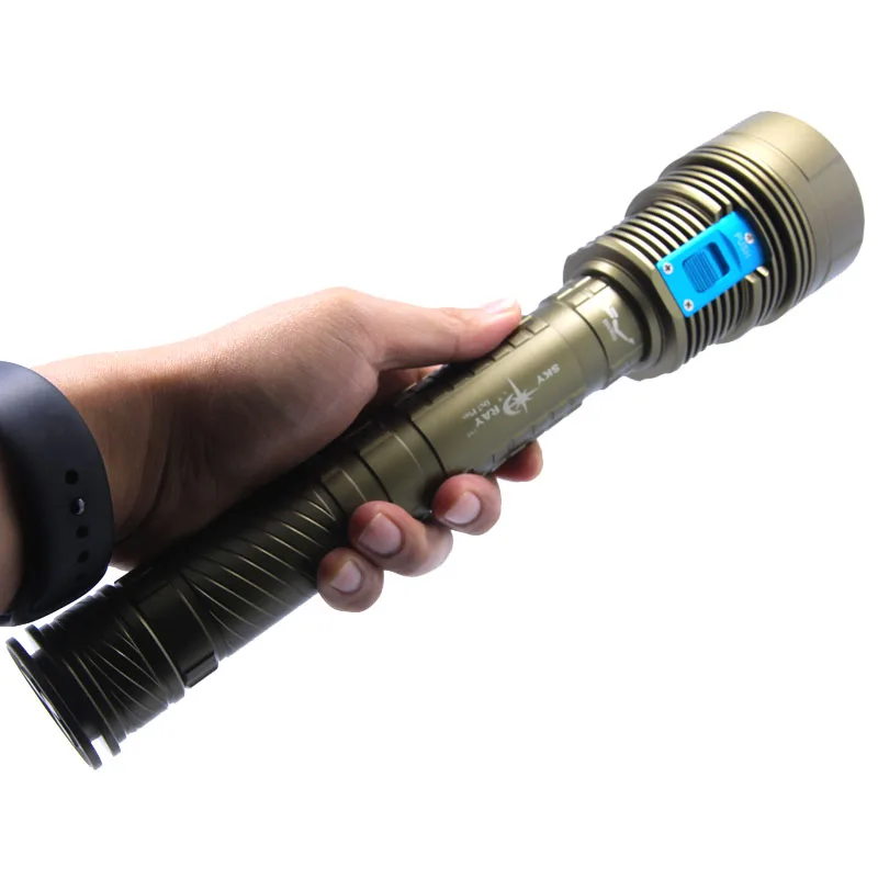 Preise Neue Design Wasserdichte 10000 Lumen 7 X XM-L2 LED Tauchen Taschenlampe Unterwasser 200m Licht Lampe + 3*26650 Batterie + Ladegerät