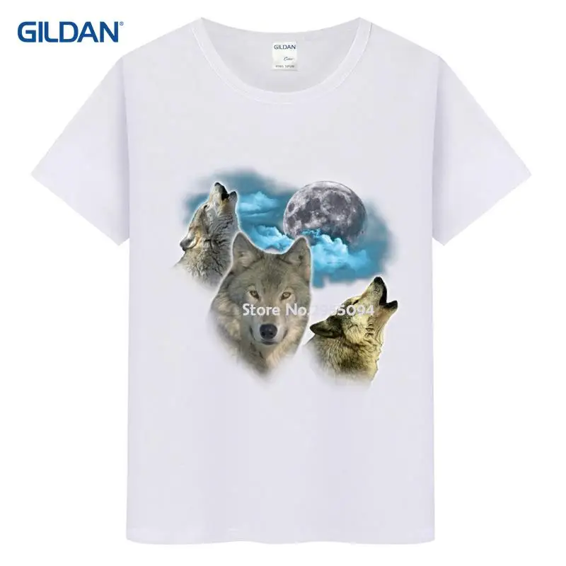 Волк Животных 2017 модные футболки для мужские летние интернет-магазины Мужская