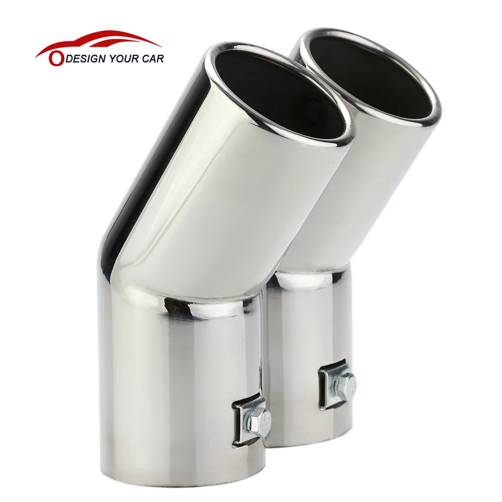 Профессиональные двойные трубы из нержавеющей стали выхлопные глушитель