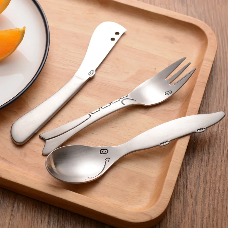 Милый Портативный на открытом воздухе Эко дружественных столовые приборы для