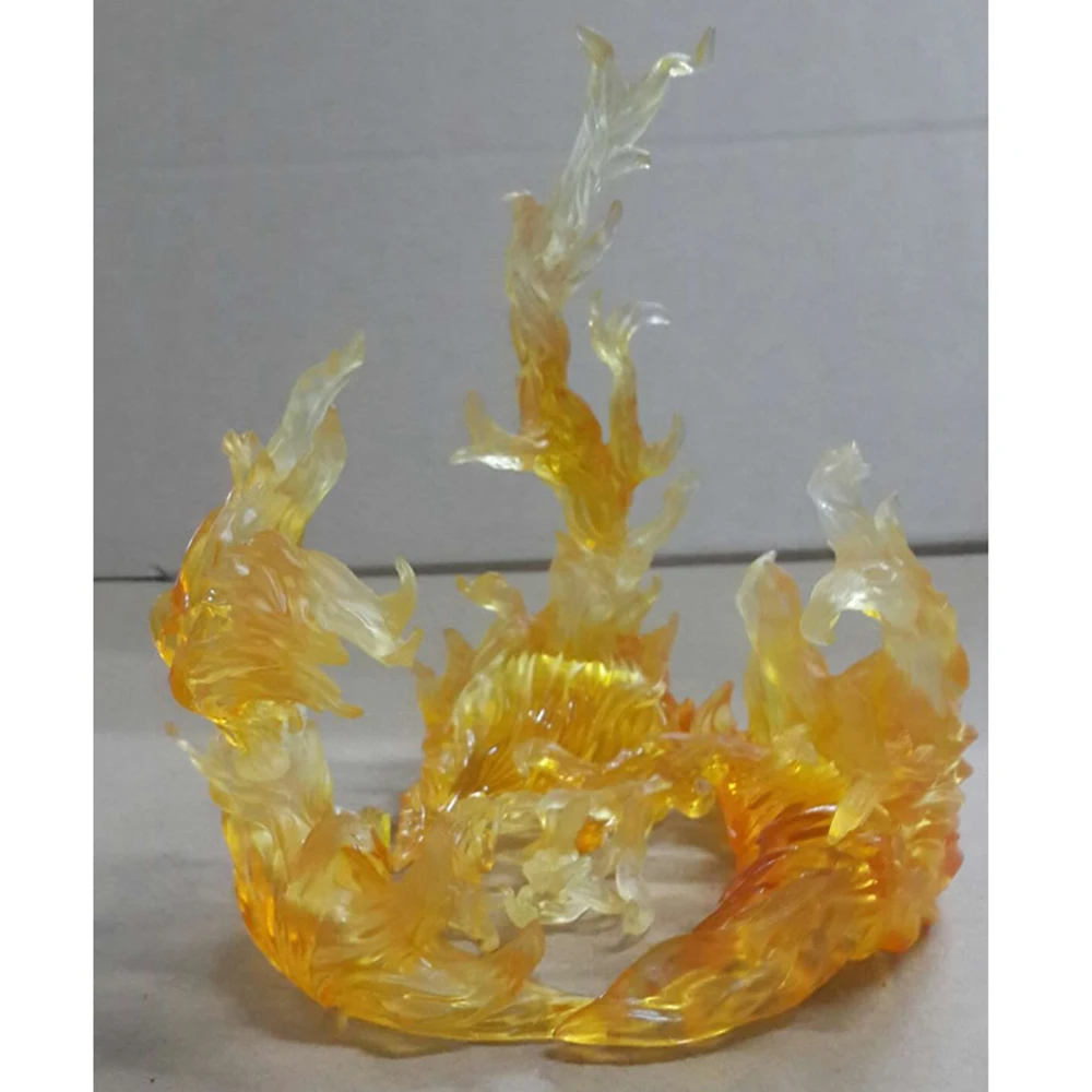 Желтый вер. S. H. Figuarts Tamashii Effect горящее пламя Fix D Art Figma Kamen Rider Saint Seiya ДЛЯ Bandai Gundam