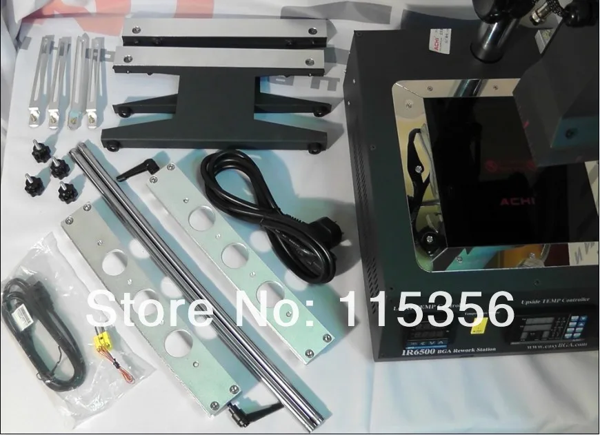 Бесплатная доставка! ACHI IR 6500 1500 Вт BGA аналогичная паяльная станция для XBOX 360 PS3 |
