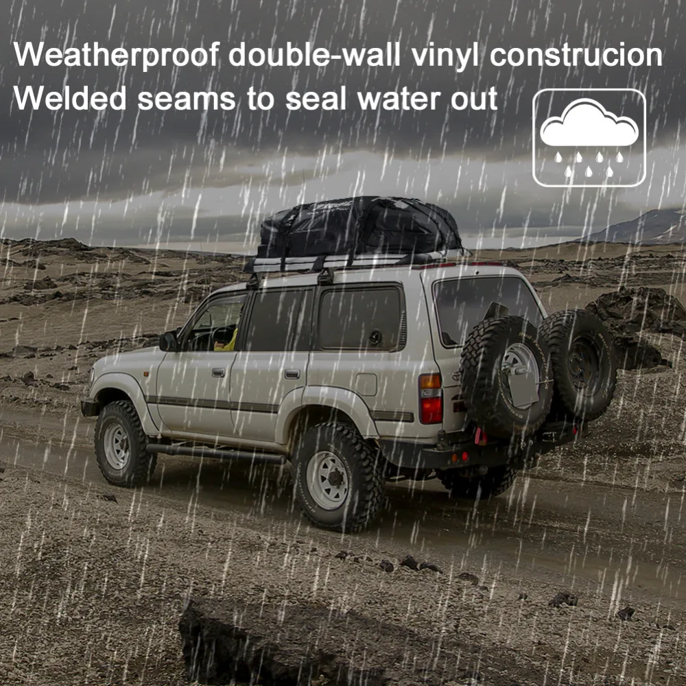 TIROL водонепроницаемый багажник на крышу огромный для хранения багажная дорожная