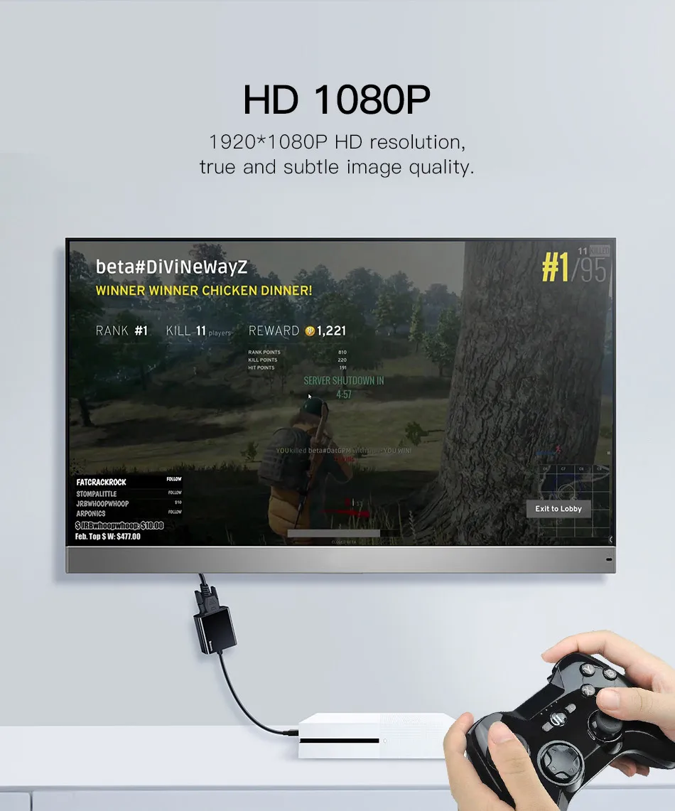 Baseus HDMI в VGA кабель HDMI VGA адаптер Цифровой HDMI в VGA разъем 3,5 мм конвертер Видео Aux аудио сплиттер для ноутбука PS4 ТВ