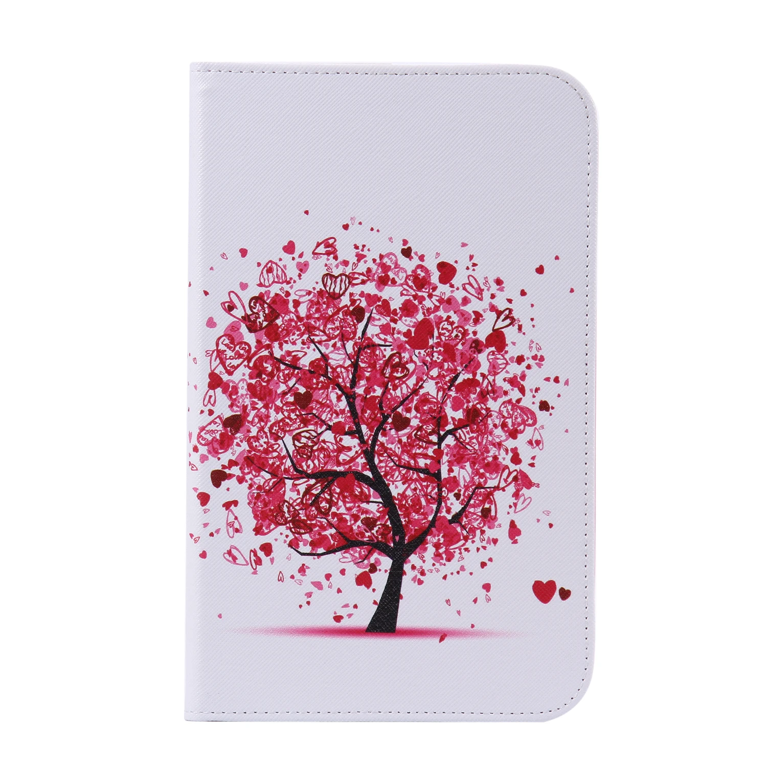 Чехол подставка из искусственной кожи персиковое дерево лошадь перо чехол для