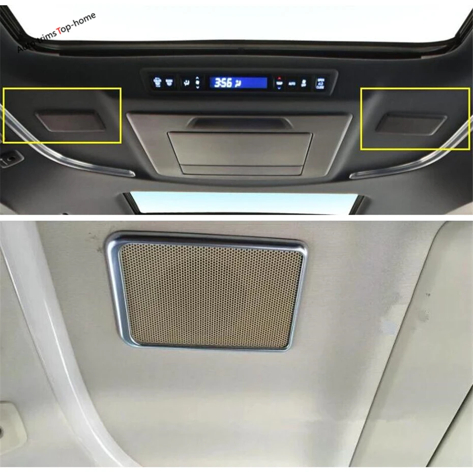Yimaautotrim крыша стерео динамик аудио звук крышка отделка Подходит для Toyota Alphard/Vellfire AH30- накладки салона