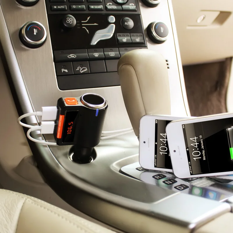 BC09 car Bluetooth FM hands-free dual USB 3.1A charger MP3 player | Автомобили и мотоциклы