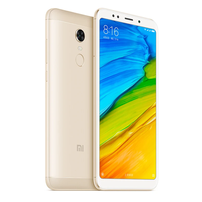 Оригинальный Xiaomi Redmi 5 плюс 4 ГБ Оперативная память 64 Встроенная мобильных