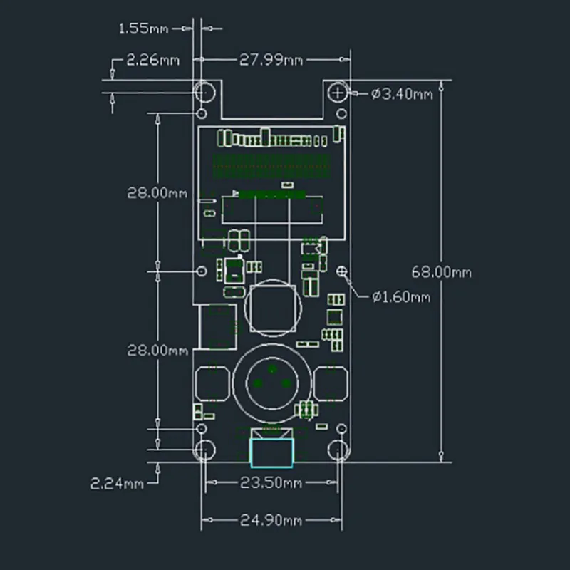 T-camera ESP32 WROVER& PSRAM модуль камеры Рыбий глаз объектив 0,96 OLED ESP32-WROVER-B OV2640 модуль камеры