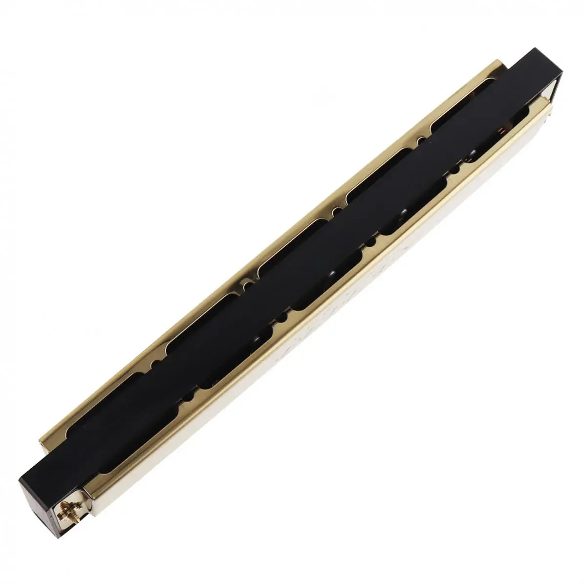 FEIFAN Gold 8K Titanium 24 Holes Harmonica Tremolo Tone KeyC Harp Mouth Organ Musical Instruments | Спорт и развлечения
