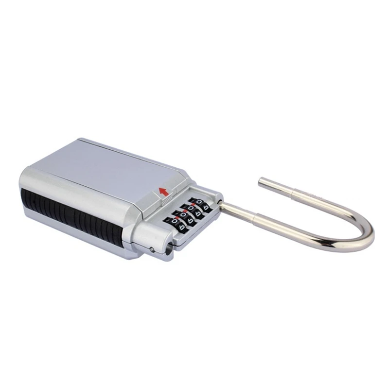 Ключ ящик для хранения секретный замок с 4 циферблаты сбрасываемый пароль