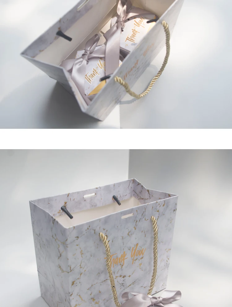 10 шт. Серая Мраморная коробка для конфет с линиями украшения стола/Товары