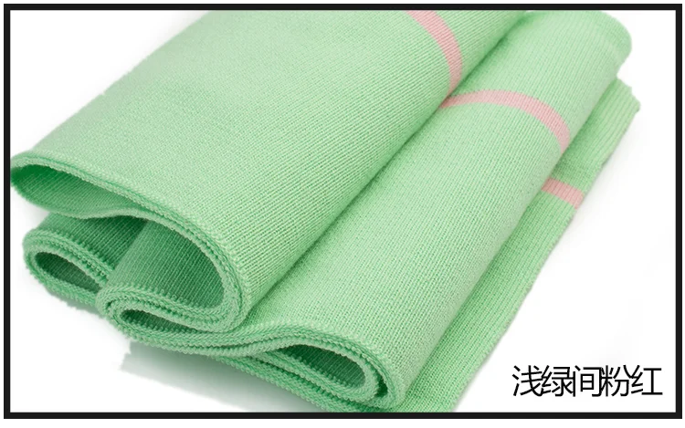 see chart 85 см хлопок и спандекс полосы манжеты Ткань DIY эластичный хлопок трикотаж ткань для шеи зимняя куртка, одежда аксессуары - Цвет: see chart