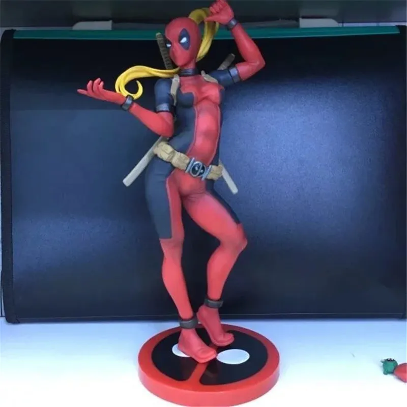 Леди Дэдпул Figuras X Men ПВХ фигурка Коллекционная модель игрушки куклы классный