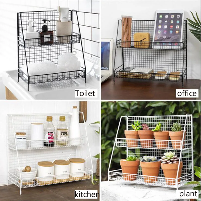 Многофункциональный сетчатый металлический Настольный органайзер 9 мест