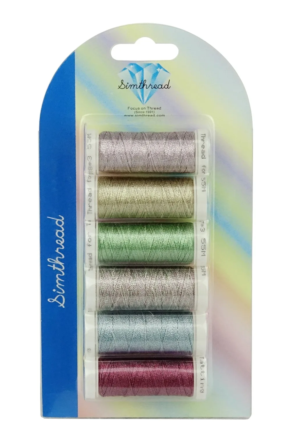 Simthread Metallic Thread Hand kniting Weaving 3 Strands | Дом и сад