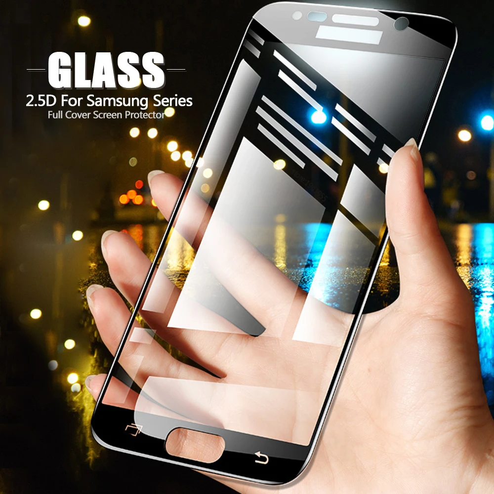 Защитное стекло для samsung galaxy a5 a7 samsyng a6 a8 plus a3 a 5 7 5a samsumg экранный протектор tremp очки
