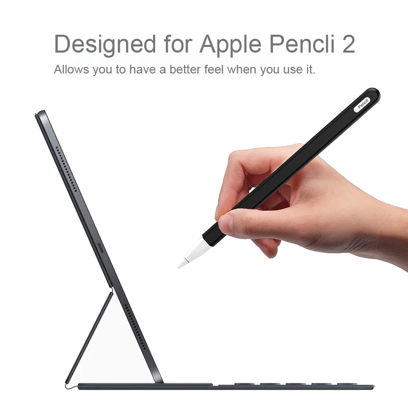 Для Apple Pencil 2 Чехол iPad Pro пенал планшет сенсорный Стилус защитная сумка-чехол Портативный Мягкий силиконовый чехол