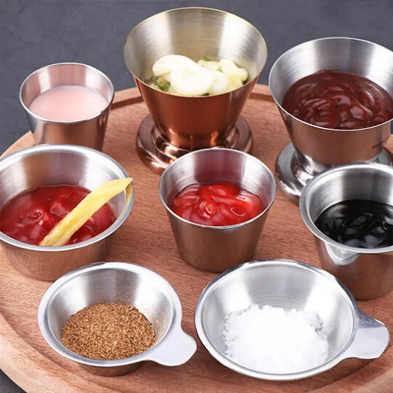 Чашки для соуса из нержавеющей стали 50 мл|Чаши| |