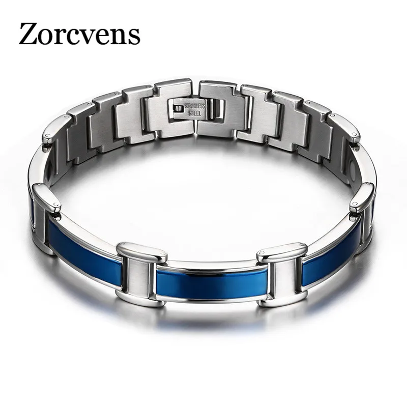 ZORCVENS здоровый хороший для тела мужские магнитные браслеты и из нержавеющей стали