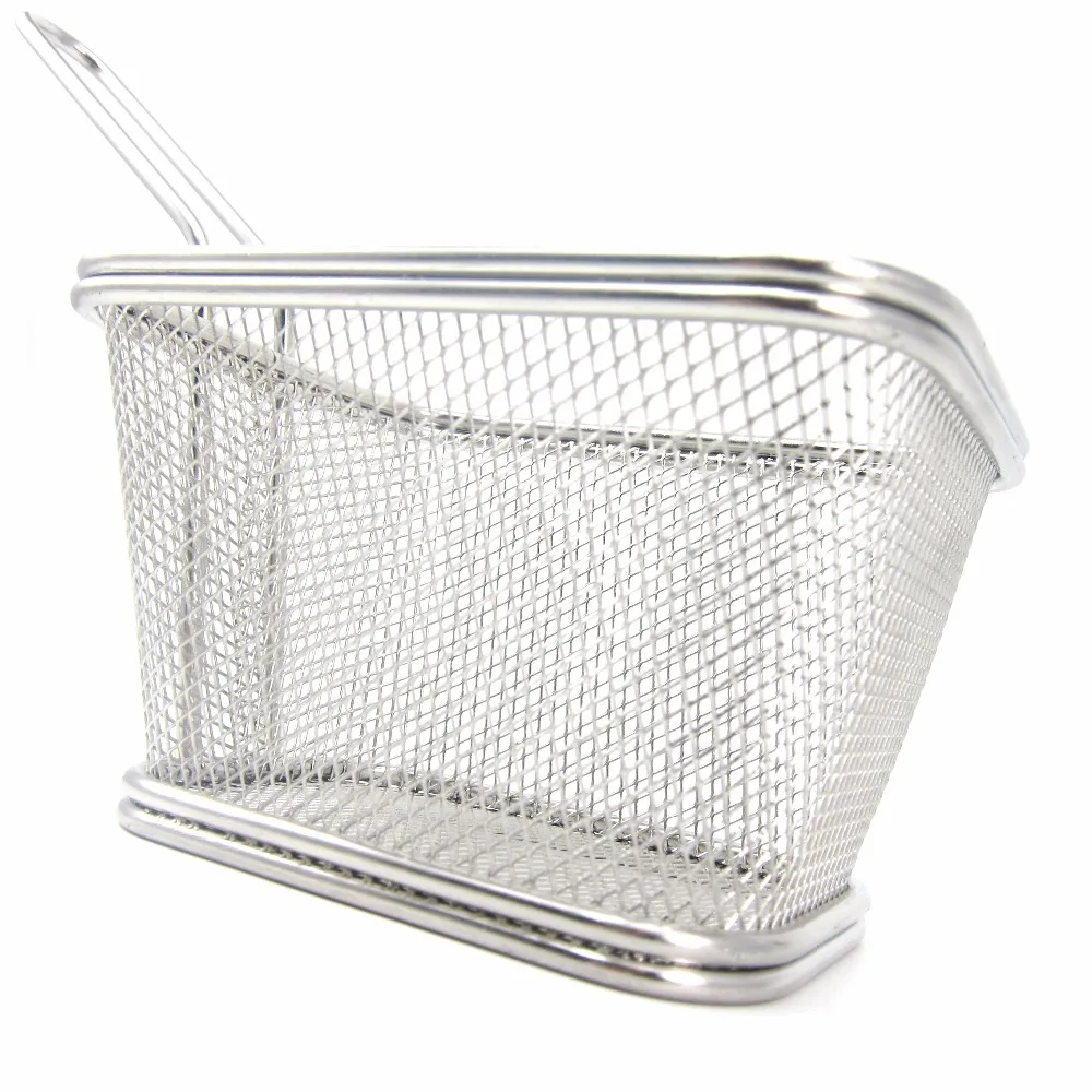 2017 чипы мини корзины для жарки фритюрница из нержавеющей стали корзинный фильтр
