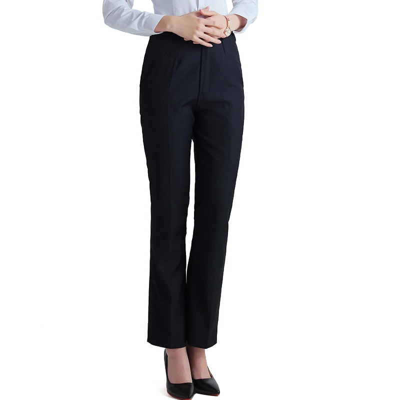 Рабочие брюки размера плюс формальные для женщин офисный стиль рабочая одежда